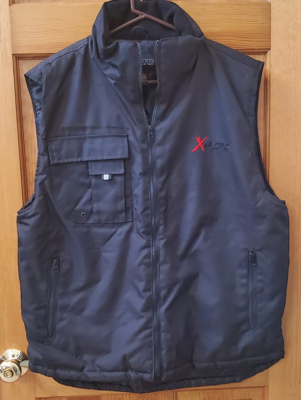 Xploro Men's Utility Vest Black Large